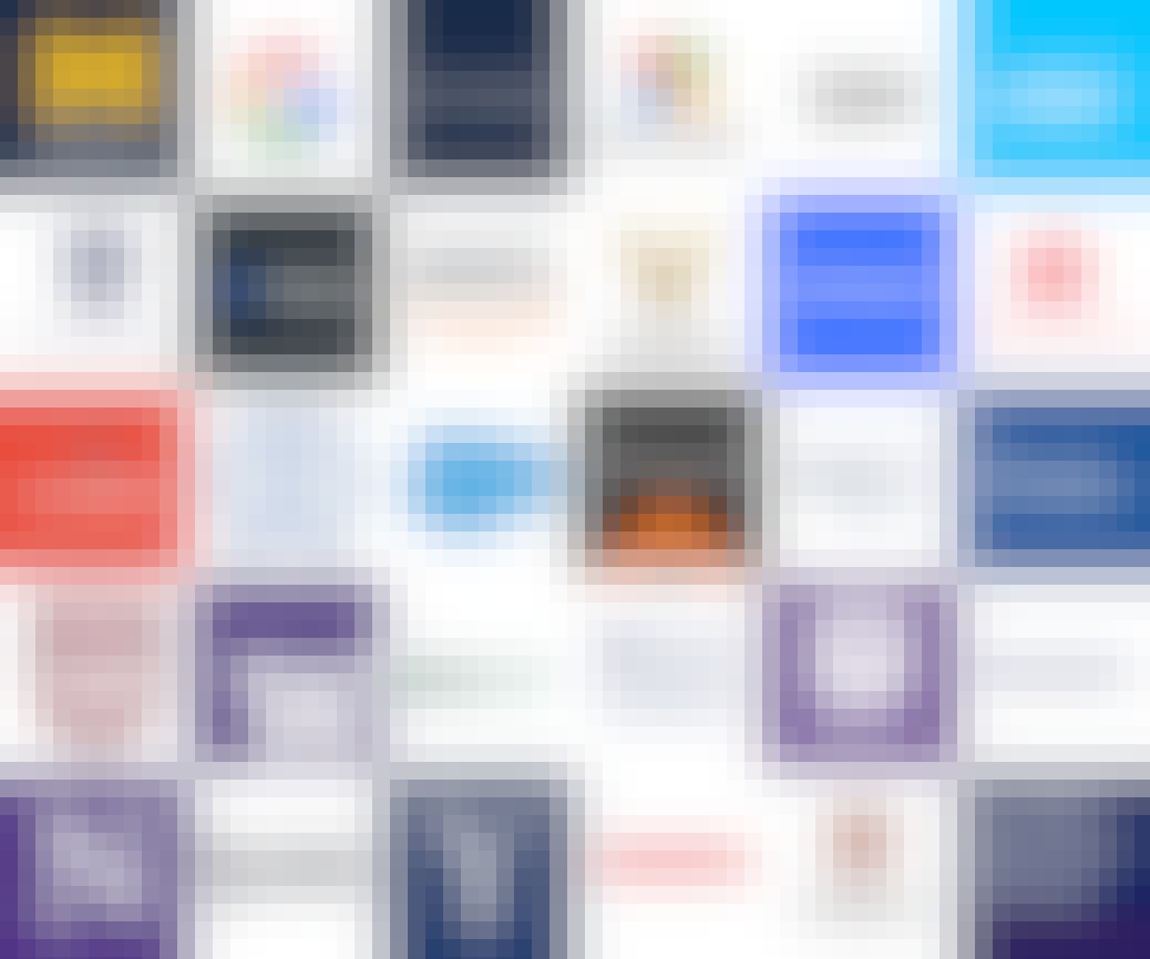 Thirty logos from well known companies & universities 